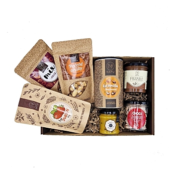 NATU Dárkový box ty nejlepší dobroty (Dárková balení potravin) - Sada