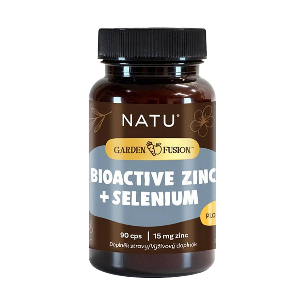 NATU Garden Fusion Bioaktivní zinek 90 kapslí