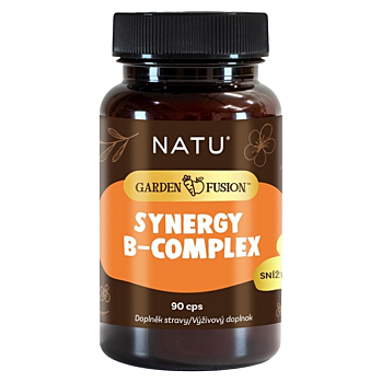 NATU Garden Fusion Synergy B-Complex+cholin 90 kapslí (Vitamin B -komplex) - Vícesložkové
