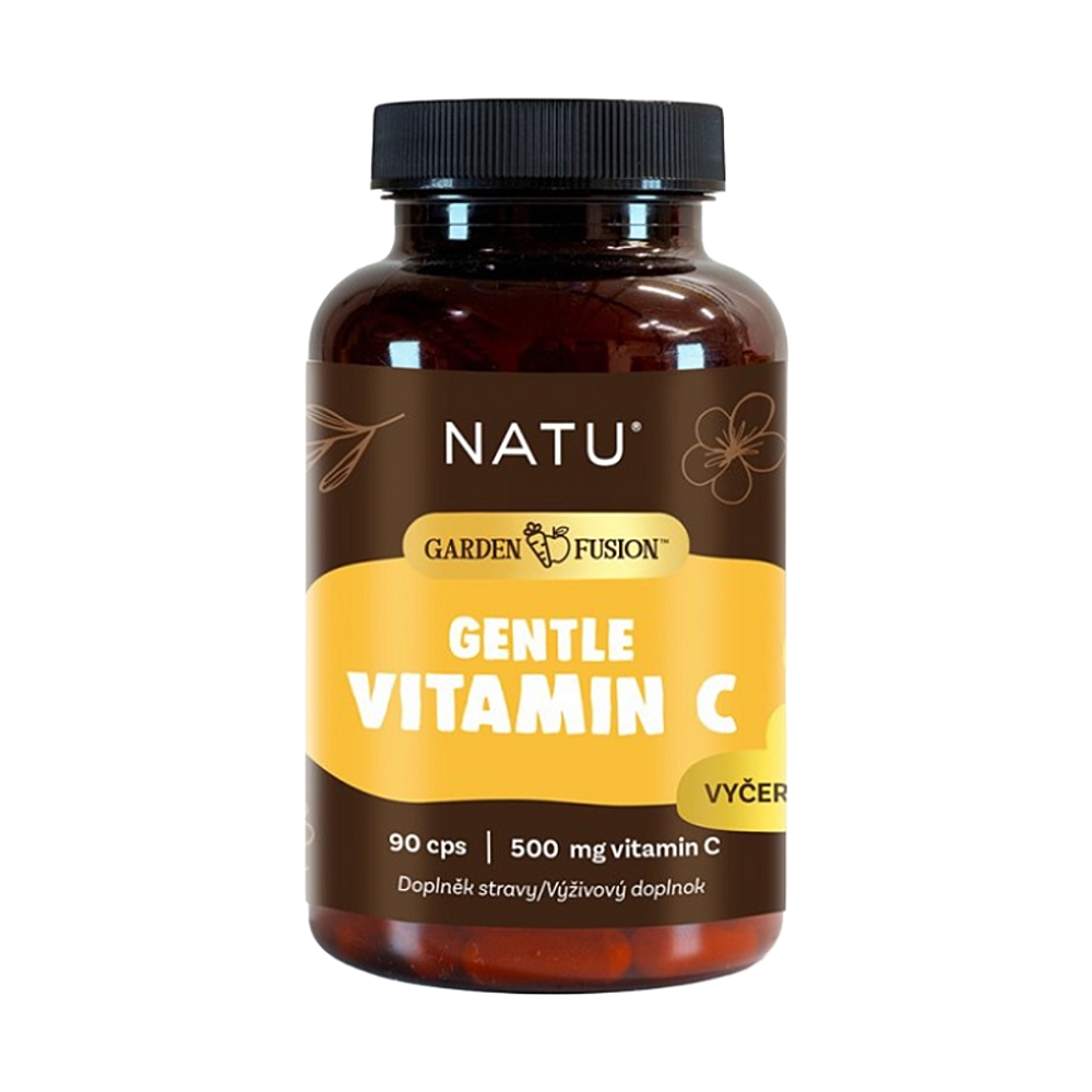 NATU Garden Fusion Vitamin C 500 mg pro imunitu 90 kapslí