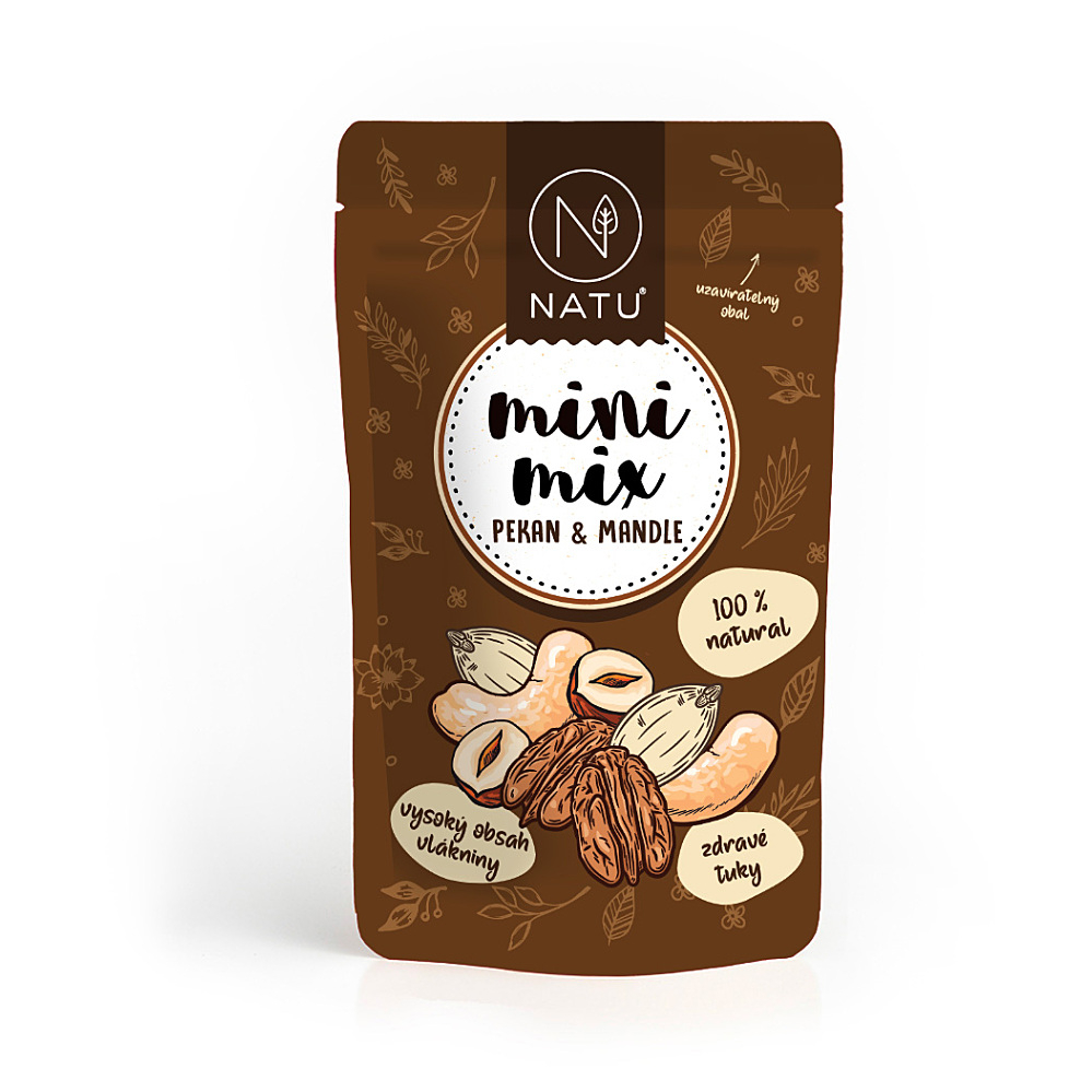 NATU Mini mix pekan a mandle 80 g