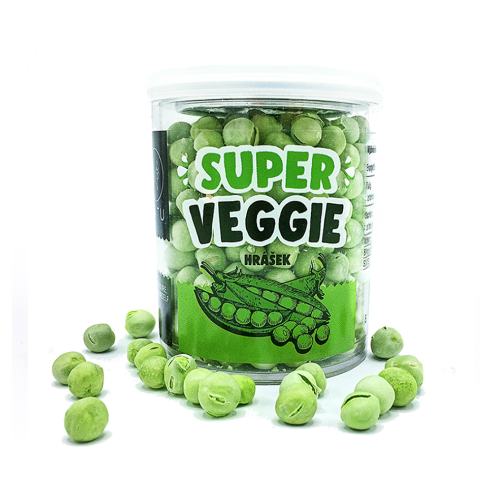 Levně NATU Super veggie zelený hrášek 40 g