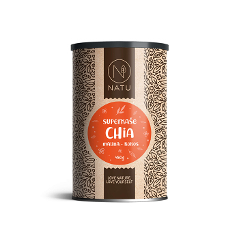 NATU Superkaše Chia s malinami a kokosem 450 g (Cereální kaše) - Sladké