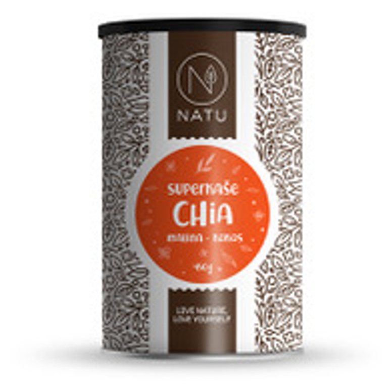 E-shop NATU Superkaše Chia s malinami a kokosem 450 g