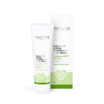 NATUINT COSMETICS Maska na stahování pórů  75 ml (Kosmetika na akné) - Zklidňující, Čistící, Přírodní, Pleťové
