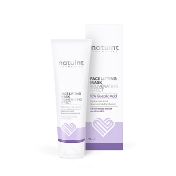 NATUINT COSMETICS Omlazující maska s liftingovým efektem 75ml (Přírodní pleťové peelingy a masky) - Omlazující, Hydratační, Zklidňující, Čistící, Přírodní