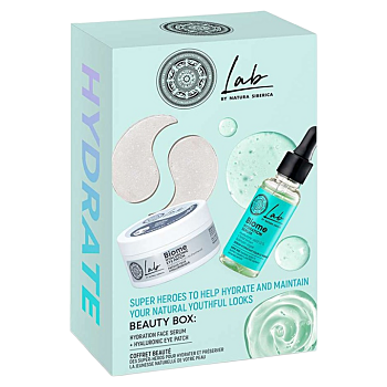 NATURA SIBERICA Lab Biome Hydrate Beauty Dárkové balení (Kosmetické balíčky) - Přírodní