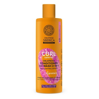 NATURA SIBERICA O Curl Control Proteinový 2v1 Kondicionér 400 ml (Přírodní kondicionéry) - Přírodní