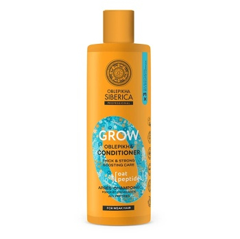 NATURA SIBERICA O Grow Peptidový posilující kondicionér 400 ml (Přírodní kondicionéry) - Přírodní