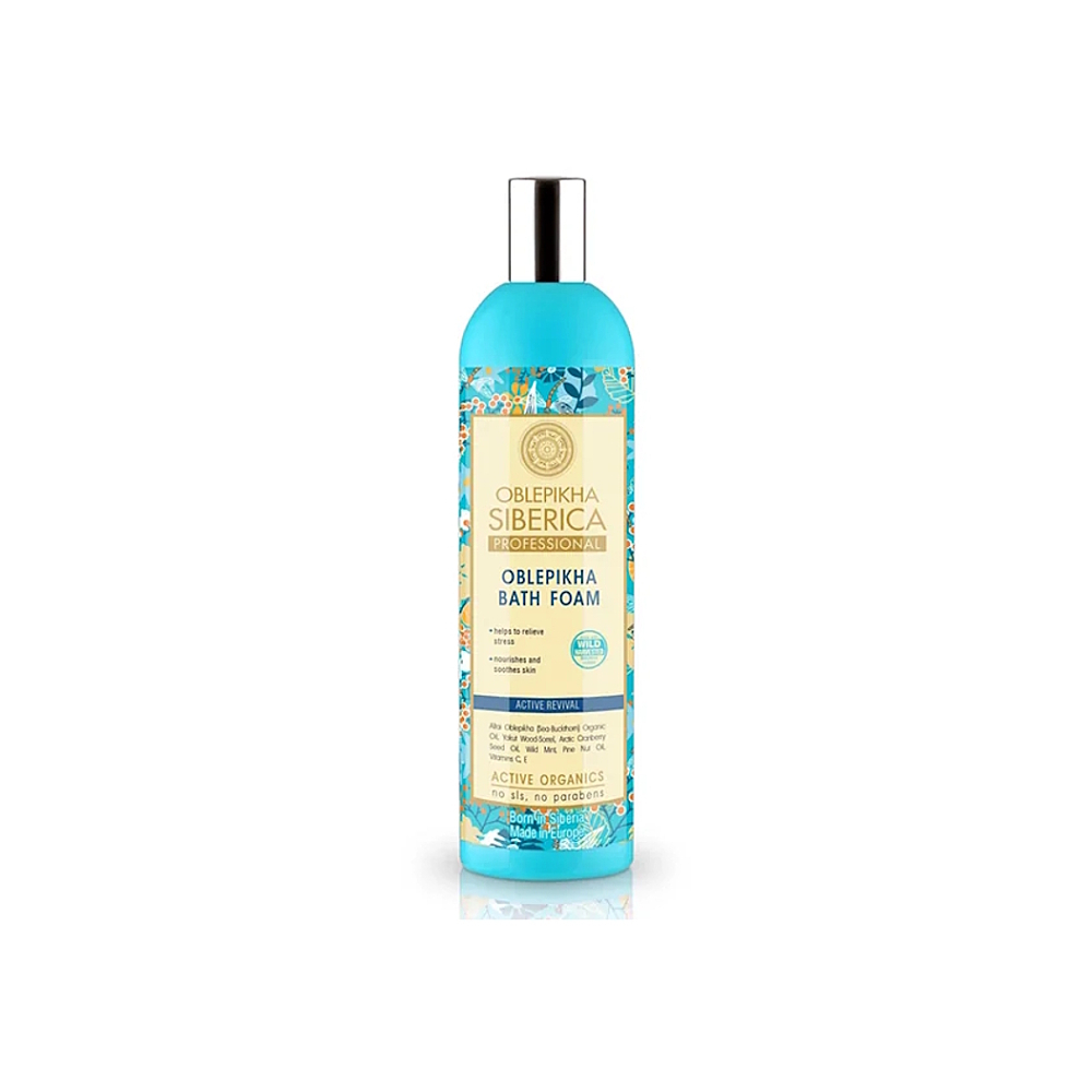 Natura Siberica Rakytníková pěna do koupele Hluboká obnova 550 ml koupíte na Lekarna.cz