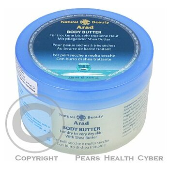Natural Beauty ARAD Tělové máslo 220ml (Tělová kosmetika) - Hydratační