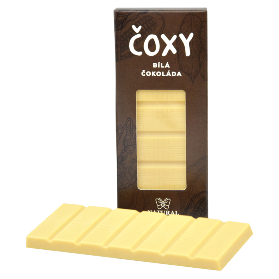 E-shop NATURAL JIHLAVA Čoxy bílá čokoláda s xylitolem natural 50 g