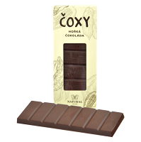 NATURAL JIHLAVA Čoxy hořká čokoláda s xylitolem natural 50 g