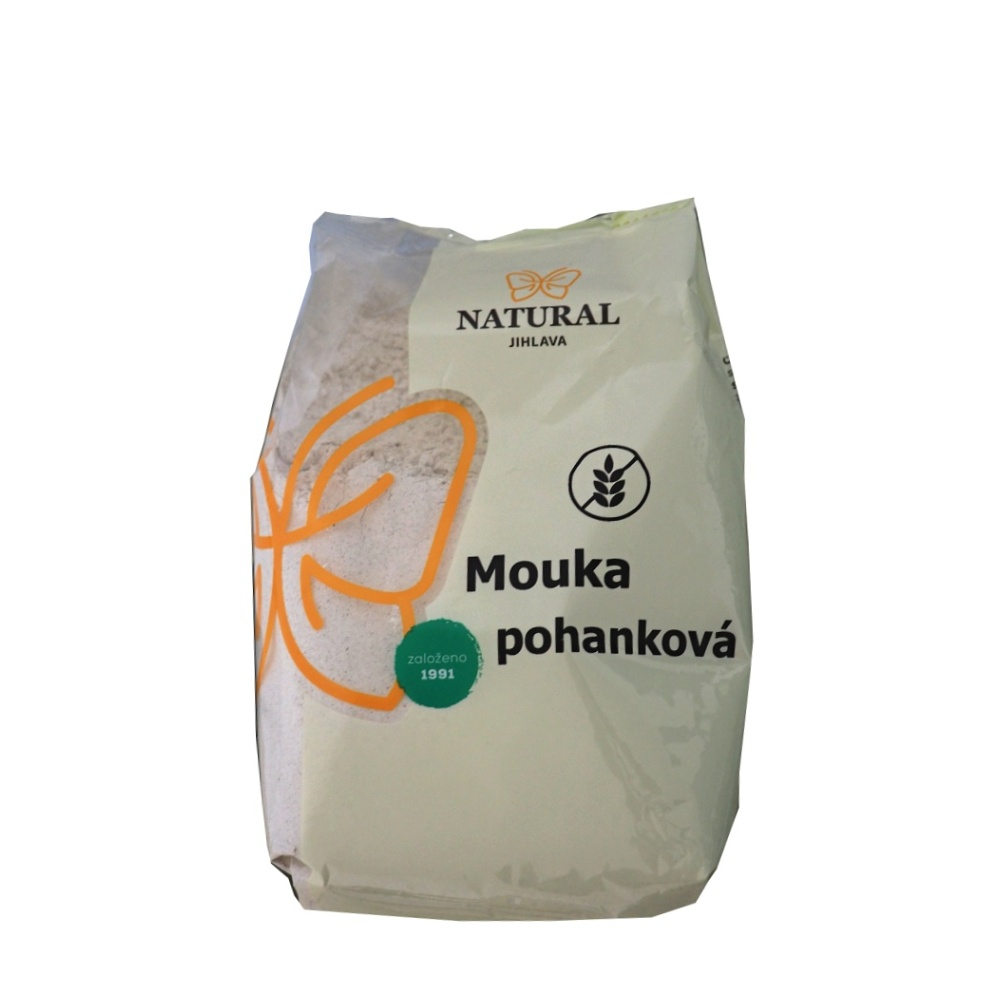 E-shop NATURAL JIHLAVA Mouka pohanková bez lepku natural 400 g