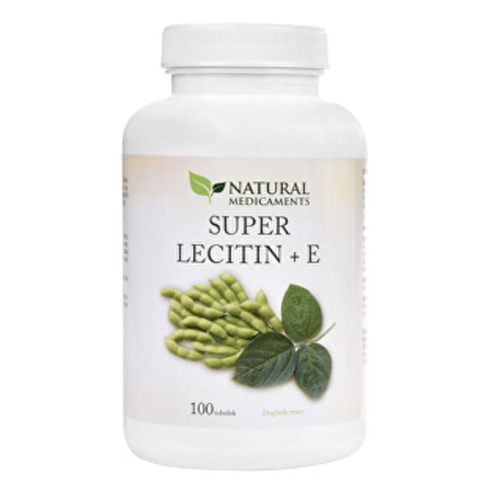 Levně NATURAL MEDICAMENTS Super lecitin 100 tablet