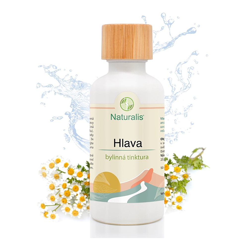 NATURALIS Bylinná tinktura hlava/migréna 50 ml