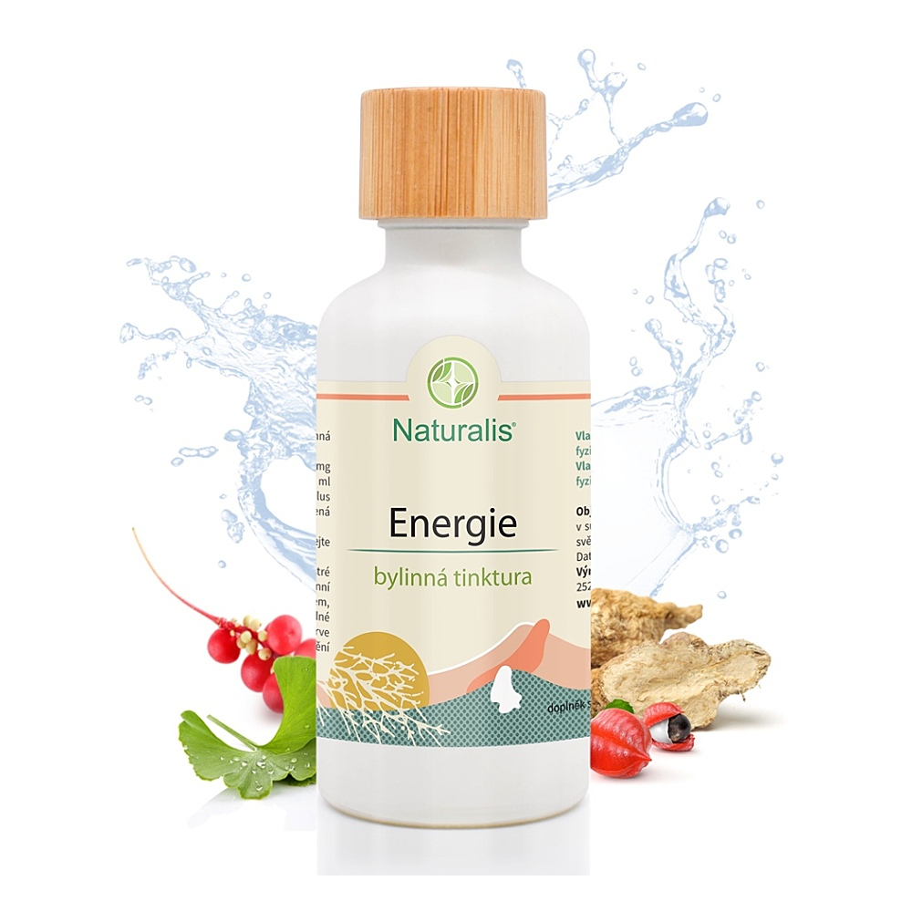 NATURALIS Energie bylinná tinktura 50 ml