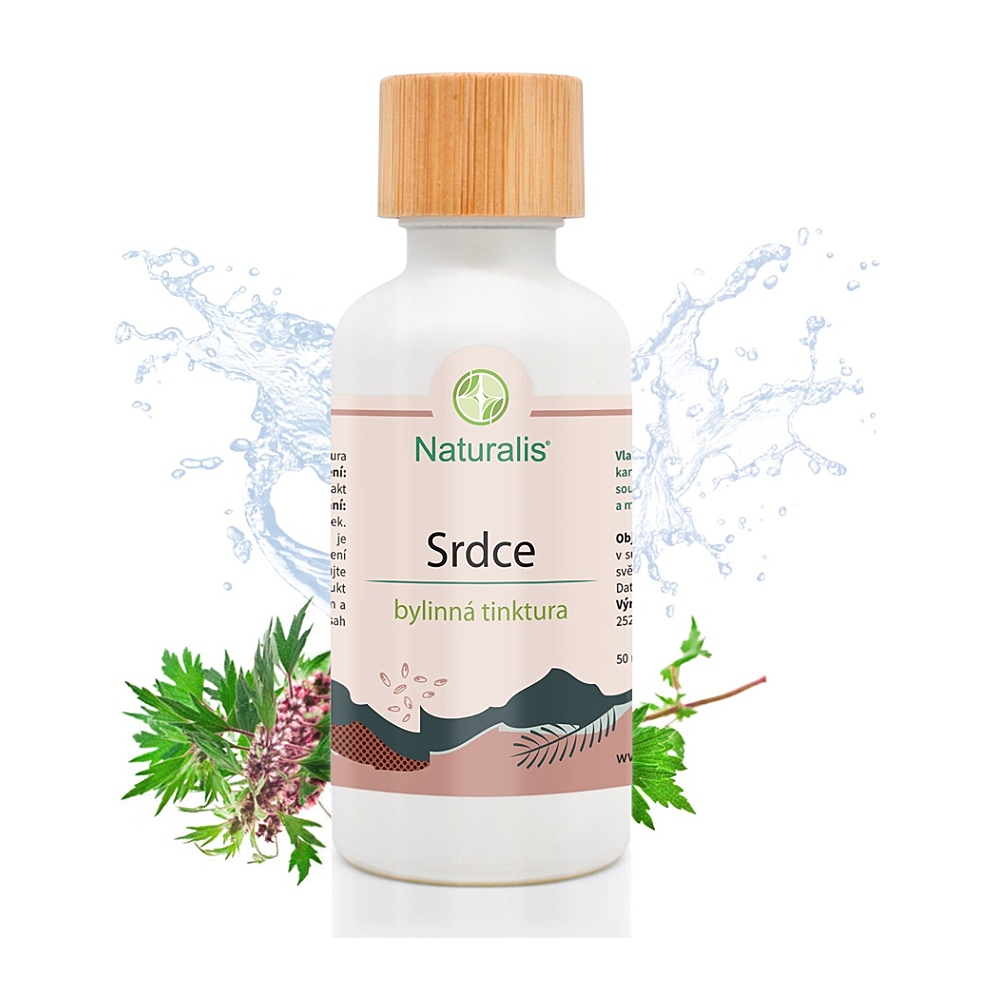 Naturalis Srdce bylinná tinktura 50 ml