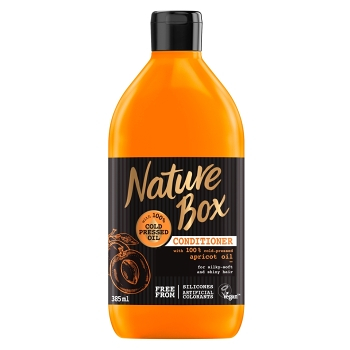 NATURE BOX Balzám na vlasy Apricot 385 ml