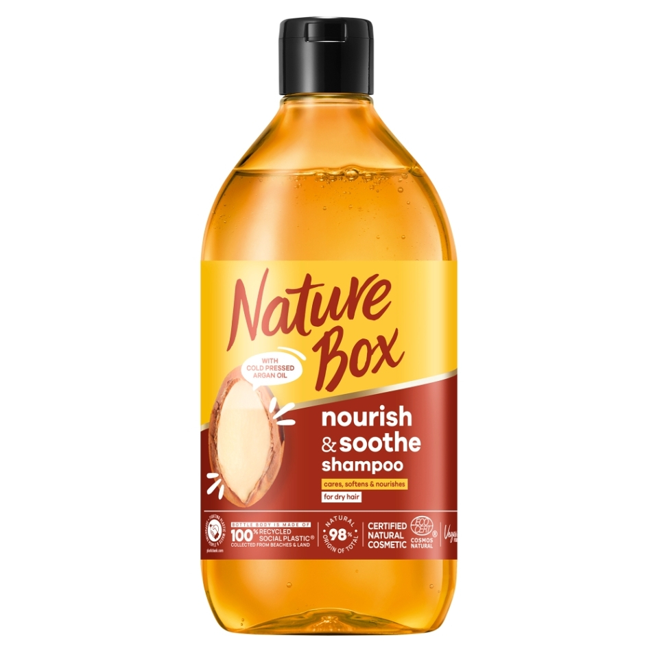 NATURE BOX Argan oil Šampon 385 ml