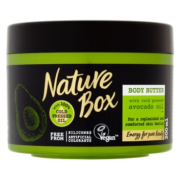 NATURE BOX Tělové máslo Avocado 200 ml
