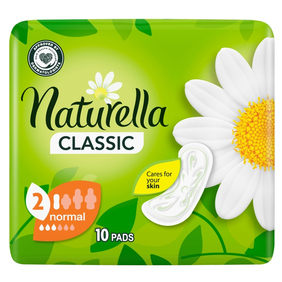 E-shop NATURELLA Classic Standart Camomile Hygienické vložky 10 ks