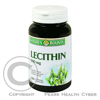 Nature's Bounty Lecithin tob. 100 x 500 mg