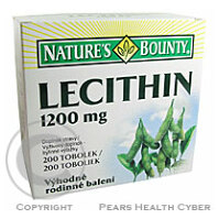 Nature's Bounty Lecithin tob. 200 x 1200mg