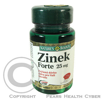 Nature's Bounty Zinek Forte 25mg tbl.30