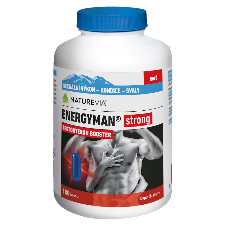 NATUREVIA Energyman strong 180 kapslí