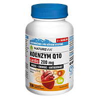 NATUREVIA Koenzym Q10 cardio 200 mg 120 kapslí