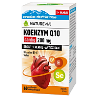 NATUREVIA Koenzym Q10 cardio 200 mg 60 kapslí