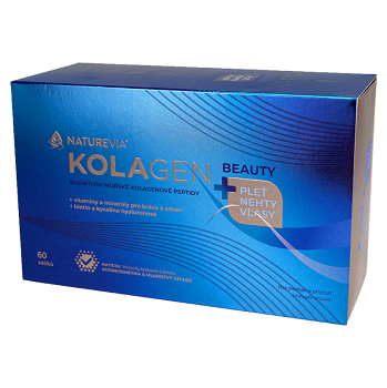 NATUREVIA Kolagen mořský Beauty 60 sáčků (Vitamíny na pleť) - Vícesložkové