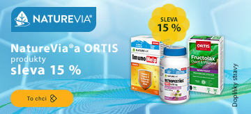 NATUREVIA a ORTIS se slevou 15 %