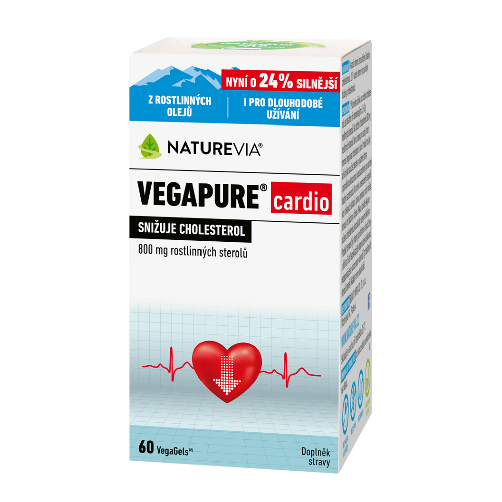 E-shop NATUREVIA Vegapure cardio 800 mg 60 kapslí