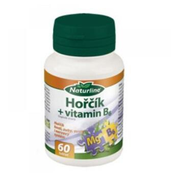 NATURLINE Hořčík+Vitamin B6 60 tbl