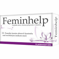 FEMINHELP pro kontrolu úniku moči 56 tablet