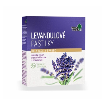 NATURPRODUKT Levandulové pastilky 20 kusů (Spánek) - Vícesložkové