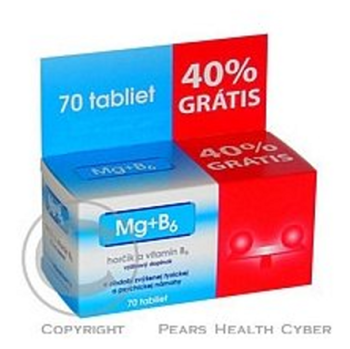 Zdrovit Magnesium+ vit.B6 tbl.50+tbl.20 ZDARMA