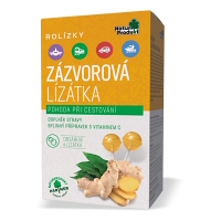 NATURPRODUKT Rolízky zázvorová lízátka 4 ks