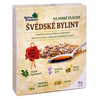 NATURPRODUKT Švédské byliny 30 g