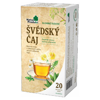 NATURPRODUKT Švédský čaj 20 x 2 g