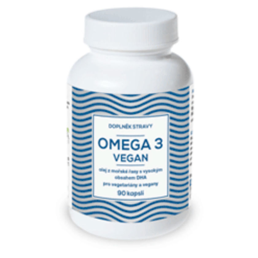 Levně NATURVITA Omega 3 Vegan 90 kapslí