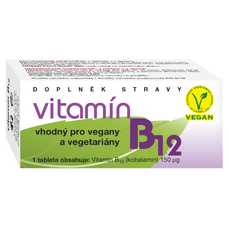 Levně NATURVITA Vitamín B12 60 tablet