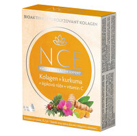 NATURPRODUKT NCE kolagen + kurkuma + šípková růže + vitamín C 30 tobolek