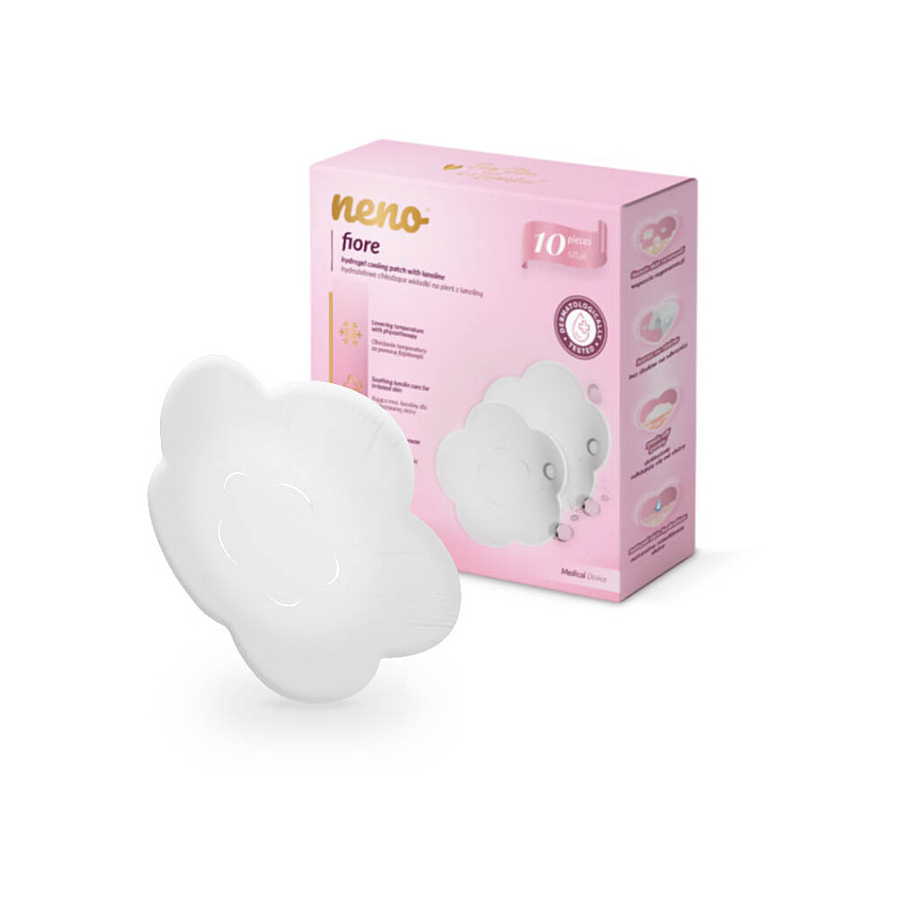 NENO Fiore vložky do podprsenky hydrogelové chladivé 10 kusů