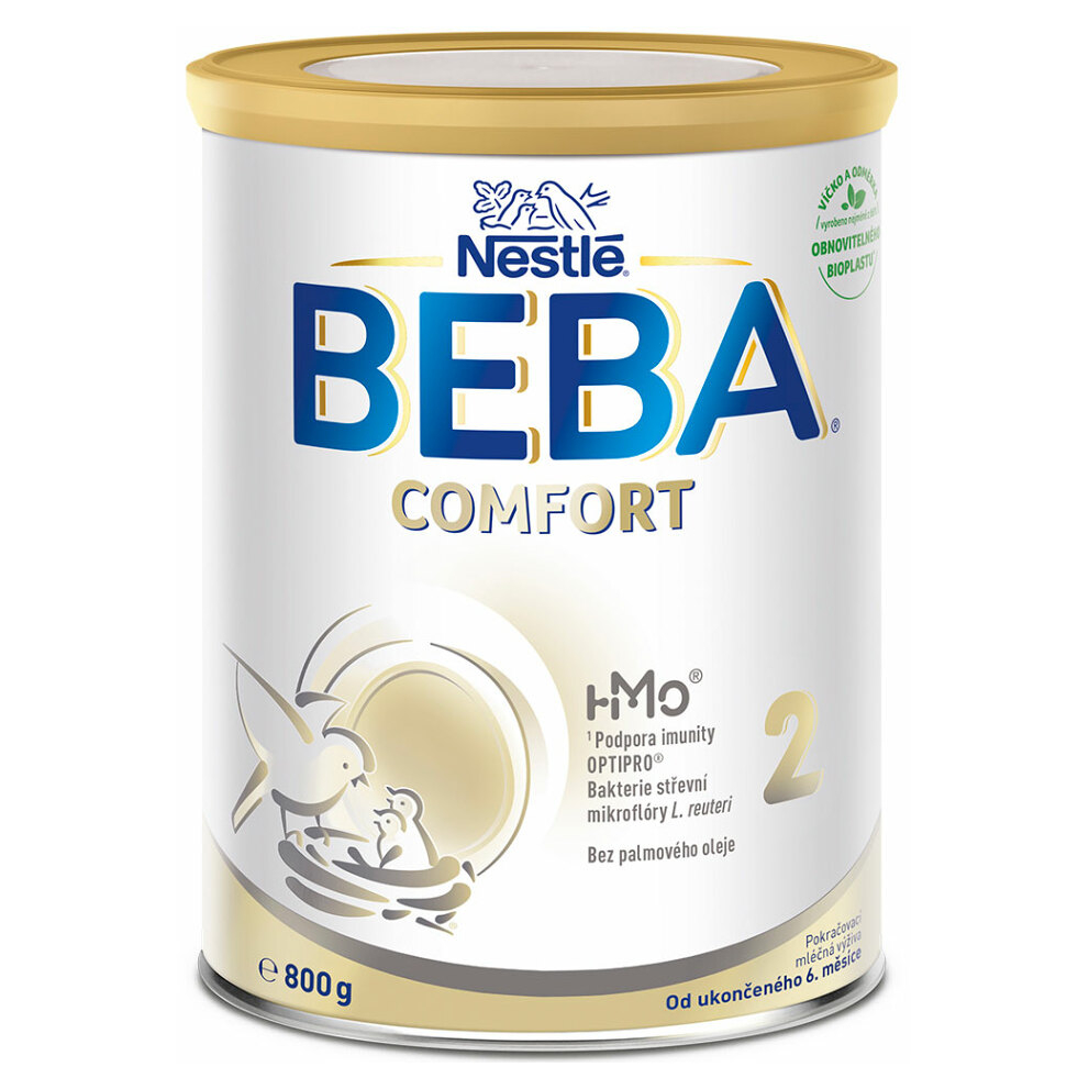 Fotografie NESTLÉ BEBA Comfort 2 HM-O Pokračovací mléko od ukončeného 6.měsíce 800 g BEBA