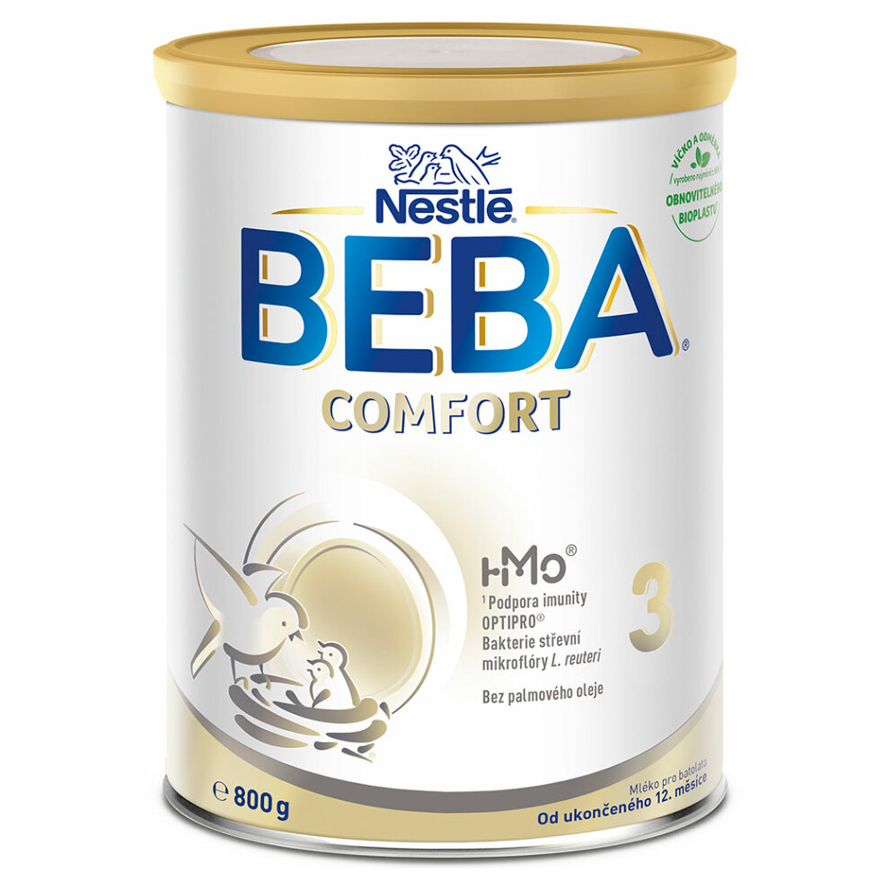 E-shop BEBA COMFORT 3 Pokračovací mléko od ukončeného 12. měsíce 800 g
