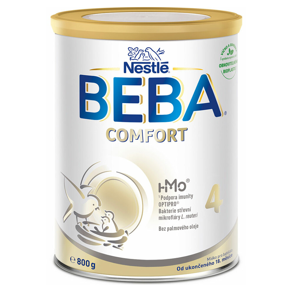 Fotografie NESTLÉ BEBA Comfort 4 Pokračovací mléko od ukončeného 18. měsíce 800 g BEBA