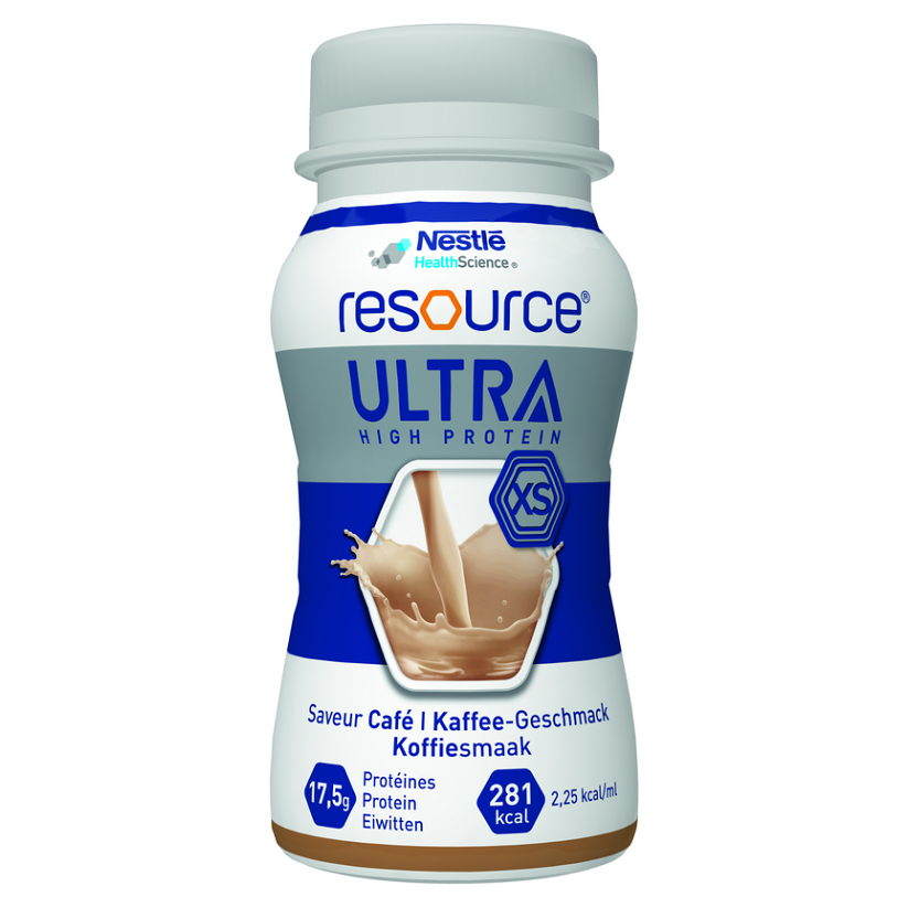 Levně RESOURCE Ultra high protein káva 4 x 125 ml
